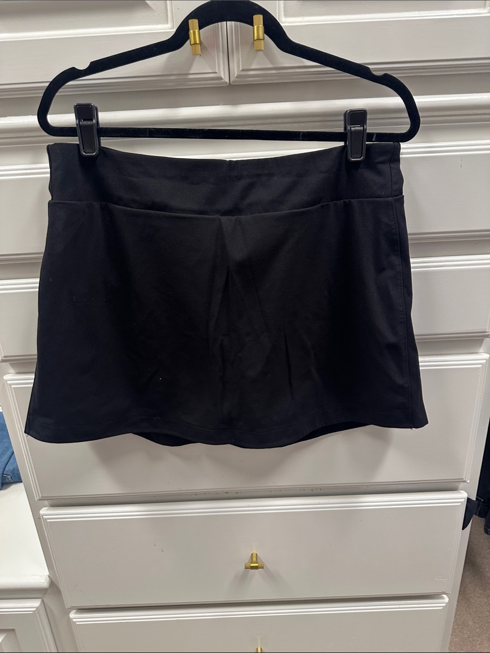 Zella Black Activewear Mini Skort